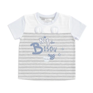 【奇哥官方旗艦】Chic a Bon 甜心寶貝耳朵造型上衣/T恤(3-5歲)