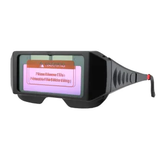 【精準科技】焊接眼鏡 電焊眼鏡 變光眼鏡 自動變光護目鏡 太陽能 焊接防護 電焊面罩 焊工眼鏡(550-PG176)