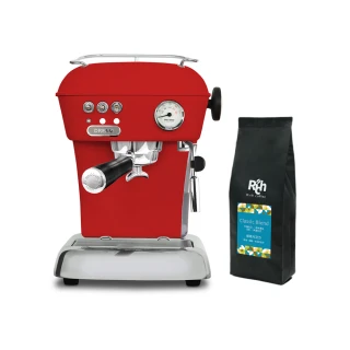 【ASCASO】DREAM 義式半自動玩家型咖啡機-霧面紅