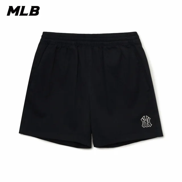 【MLB】女版休閒短褲 紐約洋基隊(3FSMB0433-50BKS)