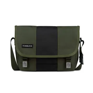 【Timbuk2】Classic Messenger Cordura Eco 11 吋經典郵差包(森綠黑拼色)