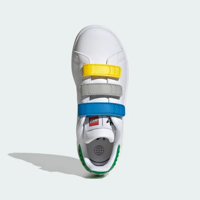 【adidas 官方旗艦】LEGO X STAN SMITH 運動休閒鞋 小白鞋 童鞋 - Originals IF2917