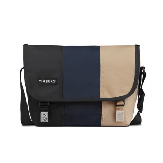 【Timbuk2】Classic Messenger Cordura Eco 11 吋經典郵差包(黑藍米拼色)