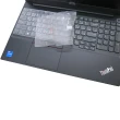 【Ezstick】Lenovo ThinkPad E15 Gen4 奈米銀抗菌TPU 鍵盤保護膜(鍵盤膜)