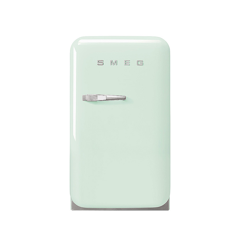 【SMEG】彩色復古迷你冰箱34L-粉綠色(FAB5RPG3TW)
