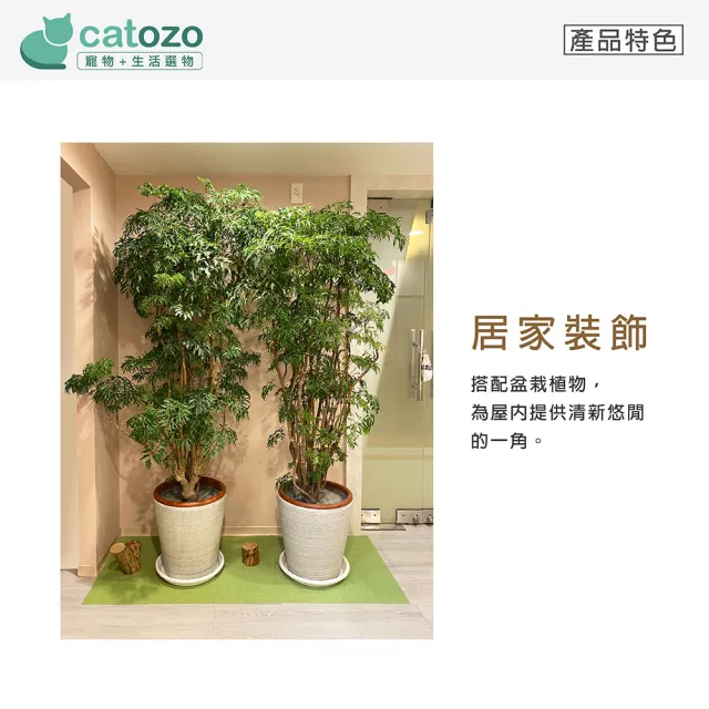 【catozo】寵物防滑地墊-DIY巧拼拼接地墊 2包組共24片入 30*30cm(寵物地墊/地毯/無膠/隔音/磁磚不再冰冷)