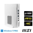 【MSI 微星】i7迷你電腦(PRO DP10 13M-005TW/i7-1360P/16G/1TB SSD/W11P)