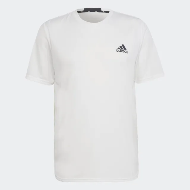 【adidas 愛迪達】D4m Tee 男 短袖 上衣 T恤 運動 訓練 休閒 吸濕 排汗 柔軟 白(HF7215)