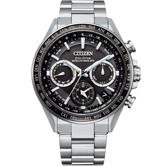 CITIZEN 星辰 GPS 系列 限量GPS衛星對時光動能手錶(CC4015-51E)