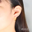 【福西珠寶】9999黃金耳環 圈圈耳環10mm 多選 金圈 鏡面(金重0.20錢+-0.05錢)