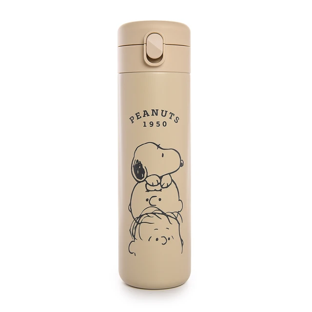 【Kamio】SNOOPY史努比 不鏽鋼保溫杯隨手瓶 480ml 1950年代(餐具雜貨)(保溫瓶)