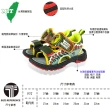 【TOPU ONE】17-22cm兒童鞋 電燈涼鞋 休閒鞋 恐龍輕量減壓防臭(藍&綠色)