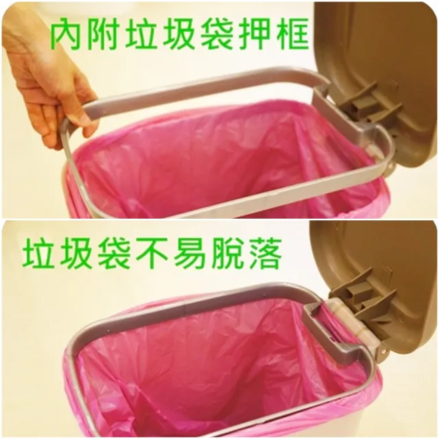 【簡單樂活】大哈利腳踏垃圾桶-25L(垃圾桶/廁所/清潔用品/不髒手/隙縫/辦公室/餐廳/廚房)