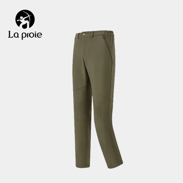 【La proie 萊博瑞】休閒防潑水保暖褲(冬天防潑水保暖刷毛褲)