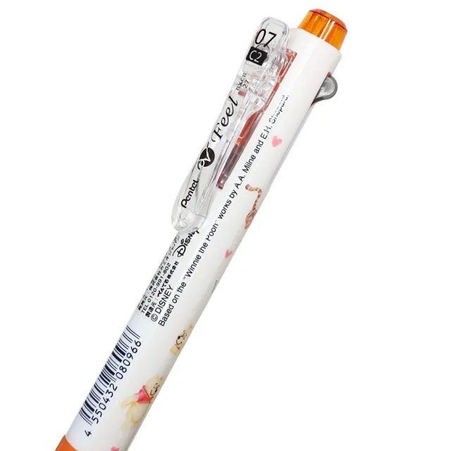 【Kamio】迪士尼Disney Pentel V Feel 雙色油性原子筆 0.7mm 小熊維尼 夥伴(文具雜貨)