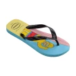 【havaianas 哈瓦仕】拖鞋 男鞋 女鞋 夾腳拖 辛普森家族 Simpsons 藍黑 4137889-0619U(哈瓦士)