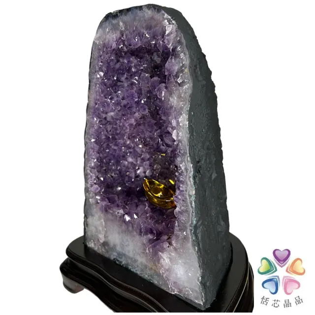 【恬芯晶品】巴西土型紫晶洞7.7KG新居財位擺設MA19(紫水晶洞開運水晶招財招貴人開業財位晶洞)