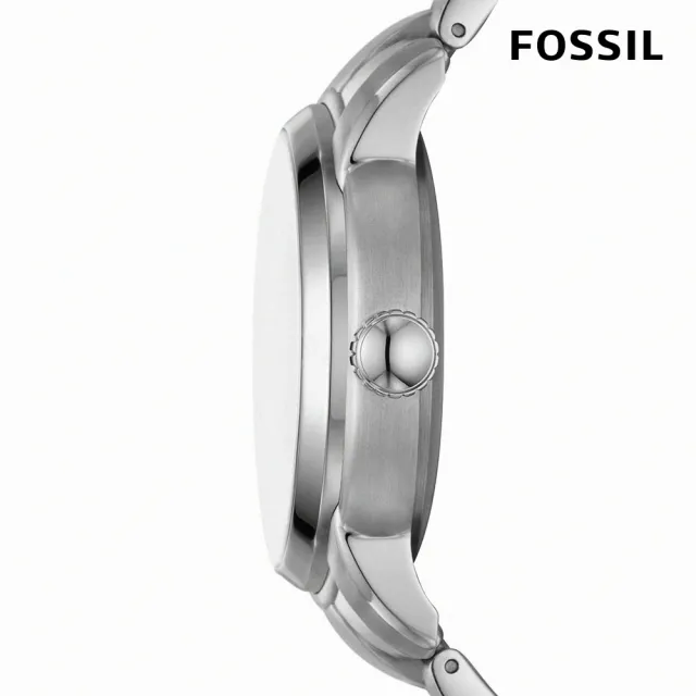 【FOSSIL 官方旗艦館】The Flash 閃電俠限量經典紅色指針手錶 銀色不鏽鋼錶帶 40MM LE1162