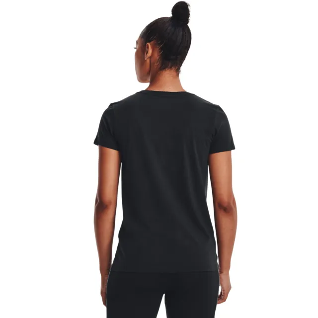【UNDER ARMOUR】UA 女 TRAINING GRAPHICS 短袖T-Shirt _1375085-001(黑)