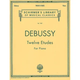 【Kaiyi Music 凱翊音樂】德布西：十二首鋼琴練習曲 Debussy: Twelve Etudes(Schirmer Vol. 1987)