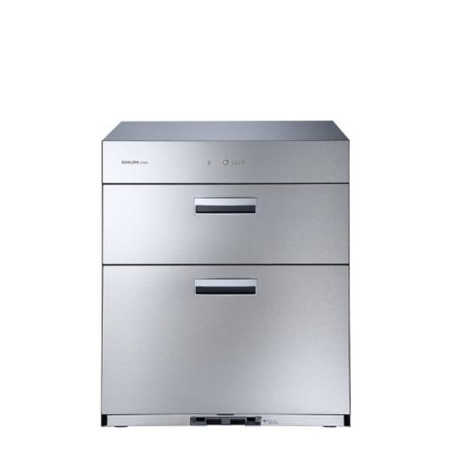 【SAKURA 櫻花】落地式全平面落地式寬60cm高68cm烘碗機銀色(Q-7692基本安裝)