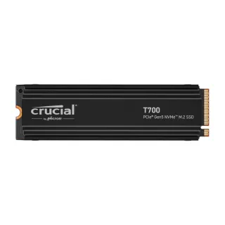 【Crucial 美光】T700 4TB Gen5  M.2 SSD(含原廠散熱片)