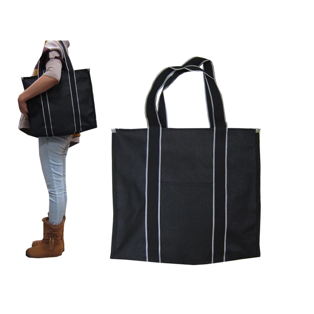 SNOW.bagshop 托特包大容量(防水帆布可A4資料夾