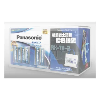 【Panasonic 國際牌】Evolta 鈦元素電池3號30入(機動戰士聯名提袋組合)