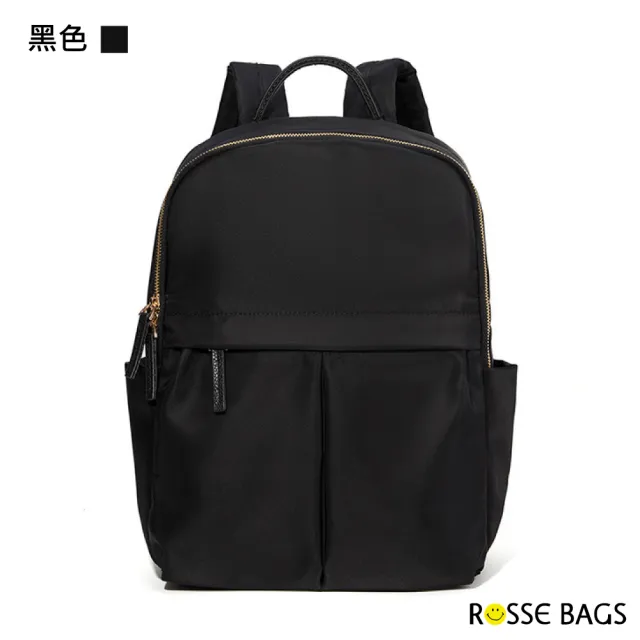 【Rosse Bags】輕便旅行通勤兼用電腦包(現+預  米色／黑色／灰色／棕色)