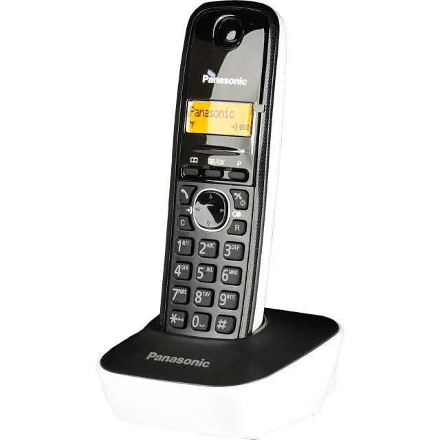【Panasonic 國際牌】數位高頻無線電話(KX-TG1611典雅白)