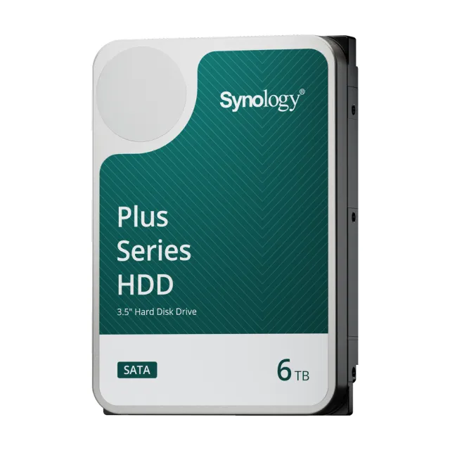 【Synology 群暉科技】PLUS系列 6TB 3.5吋 5400轉 256MB NAS 內接硬碟(HAT3300-6T)