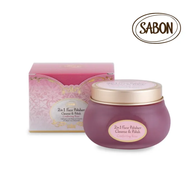 【SABON】珍萃玫瑰 二合一臉部純淨磨砂膏125ml_官方直營