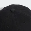 【adidas 愛迪達】帽子 Adicolor Baseball Cap 男女款 黑 老帽 棒球帽 可調 三葉草 刺繡(IB9990)