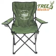 【TreeWalker】折疊速開露營椅-軍綠(附同色手提外袋)