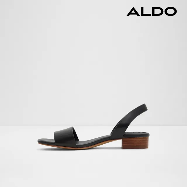 【ALDO】DORENNA-素面經典涼拖鞋-女鞋(黑色)
