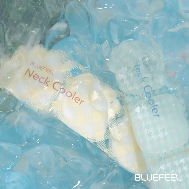 【Bluefeel】冰心涼感脖圍寬版2色可選(瞬涼18°C、舒適耐久)