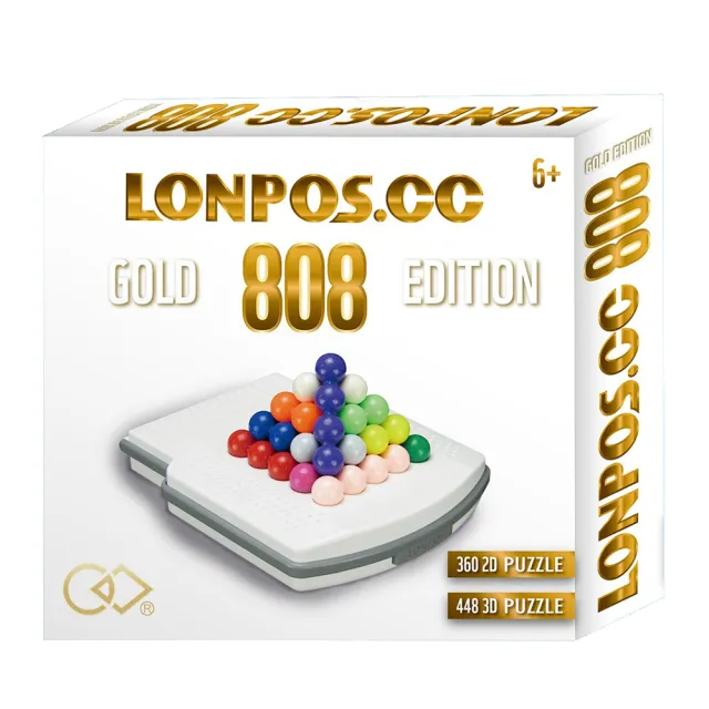 【LONPOS 龍博士】龍博士魔術金字塔-808益智金字塔(台灣設計開發)