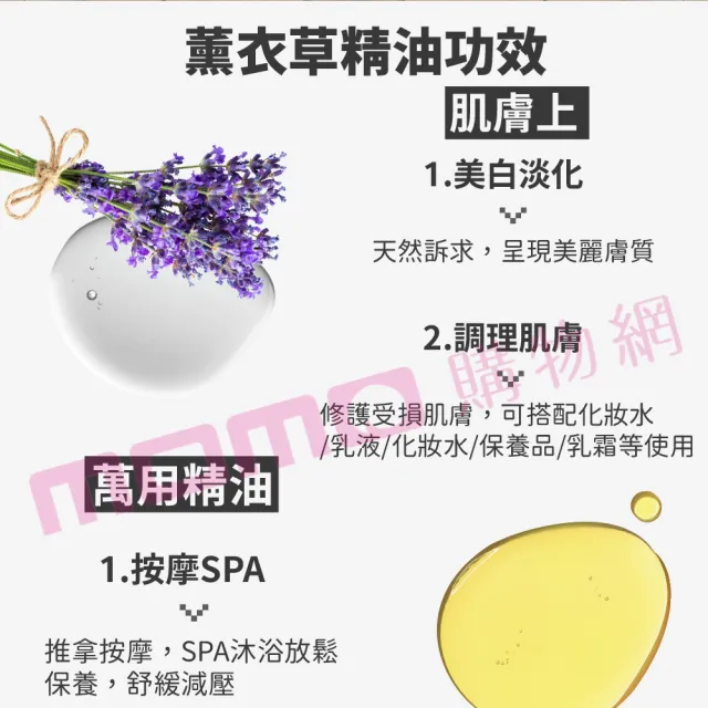 【Ausgarden 澳維花園】醒目薰衣草精油50mlX3(居家常備精油)