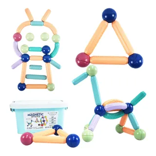 【Playful Toys 頑玩具】26PCS大磁力棒積木(百變磁力棒 磁性積木 益智積木)