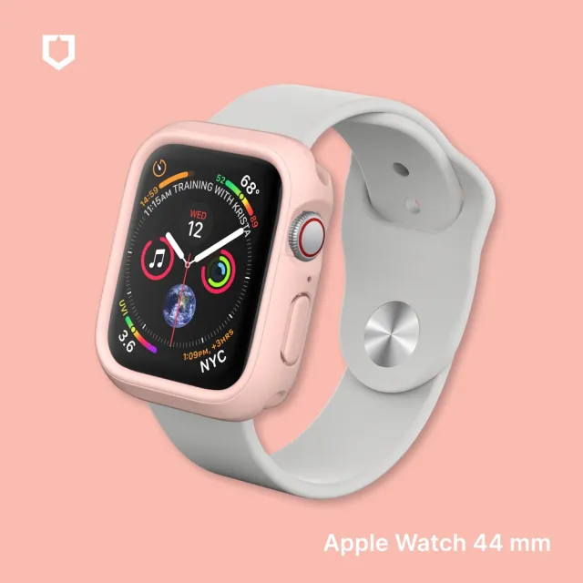 【RHINOSHIELD 犀牛盾】Apple Watch SE2/6/SE/5/4共用 44mm CrashGuard NX模組化防摔邊框手錶保護殼