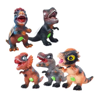 【Playful Toys 頑玩具】發聲恐龍玩具模型(恐龍模型 發聲玩具 男孩玩具)