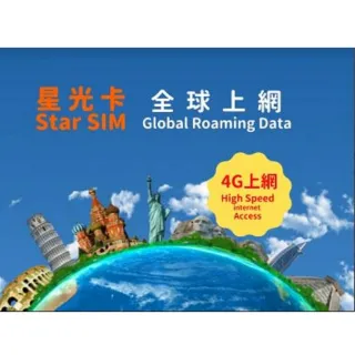 【星光卡  STAR SIM】美國上網卡15天 每天1GB高速超過降速吃到飽(三合一卡 即插即用免設定)