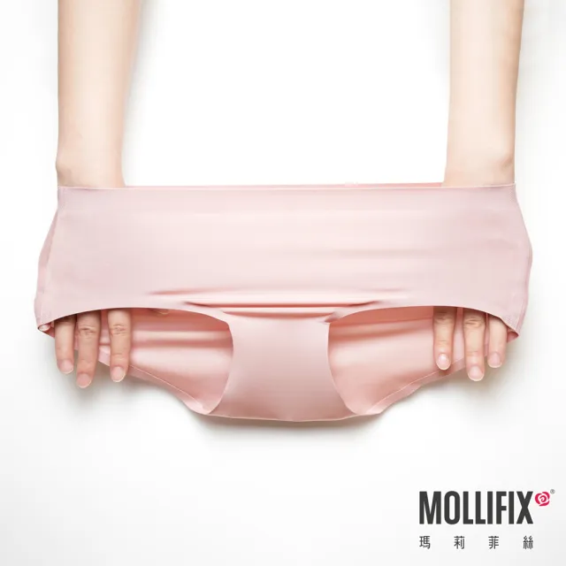 【Mollifix 瑪莉菲絲】好動不卡卡高腰運動無痕內褲 、開運內褲(黑)