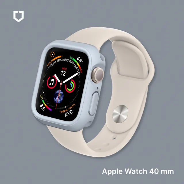 【RHINOSHIELD 犀牛盾】Apple Watch SE2/6/SE/5/4共用 40mm CrashGuard NX模組化防摔邊框手錶保護殼