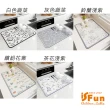 【iSFun】餐廚配件 吸水珪藻土軟橡膠桌墊40x50cm(多色可選)