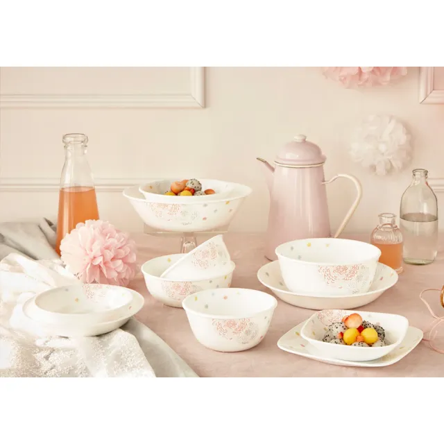 【CorelleBrands 康寧餐具】繽紛美夢450ml中式碗(426)