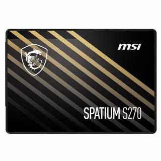 【MSI 微星】SPATIUM S270 960GB SATA ssd固態硬碟 (讀 500M/寫 450M)