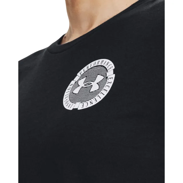 【UNDER ARMOUR】UA 女 Training Graphics短T-Shirt _1377942-001(黑)