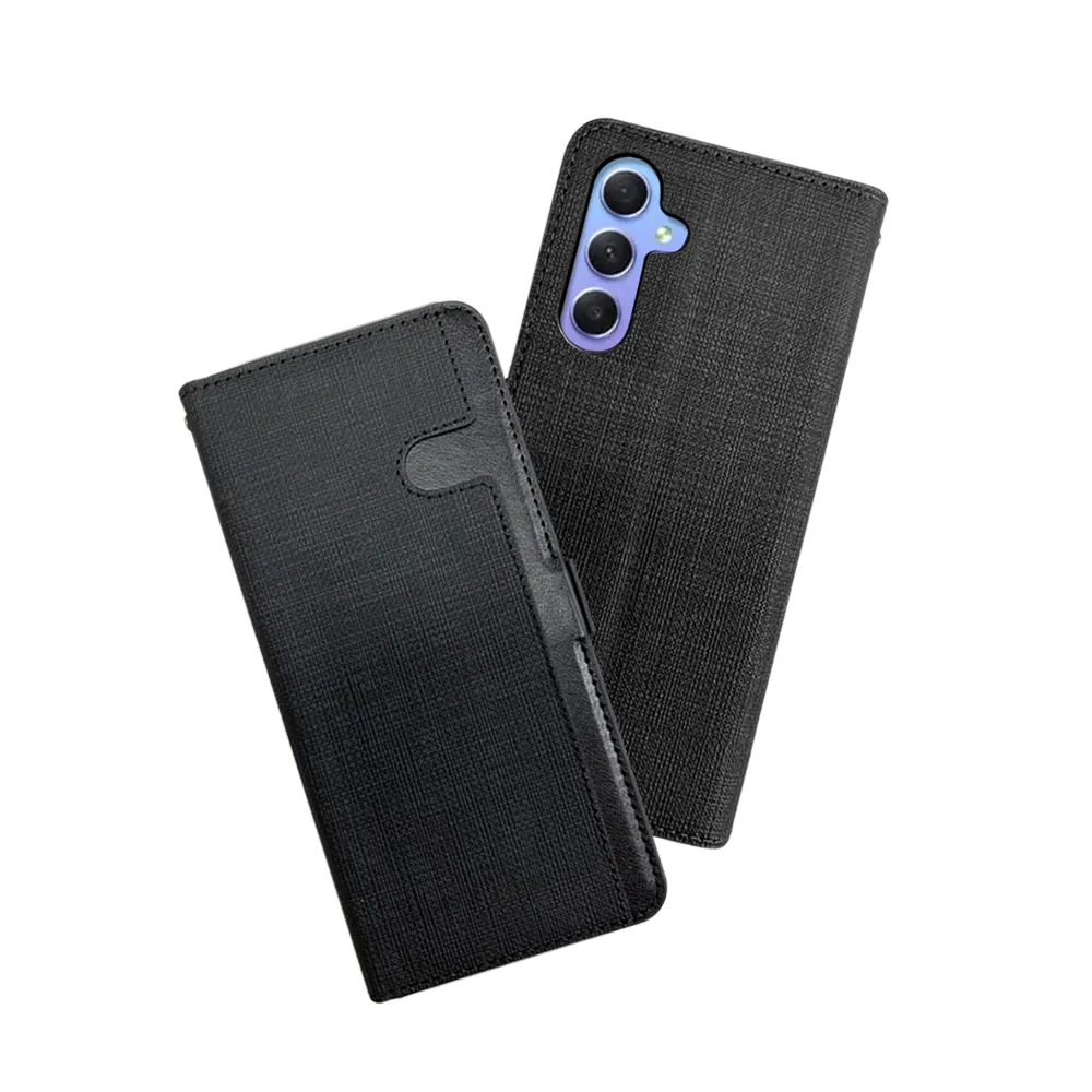 【CASE SHOP】Samsung A34 5G 前收納側掀皮套(內襯卡片夾層 實用性大增)