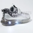 【FILA】KIDS 電燈運動鞋鞋 休閒鞋 童鞋 中童 康特杯 燈鞋(7-J851X-091 7-J851X-551 7-J851X-808)